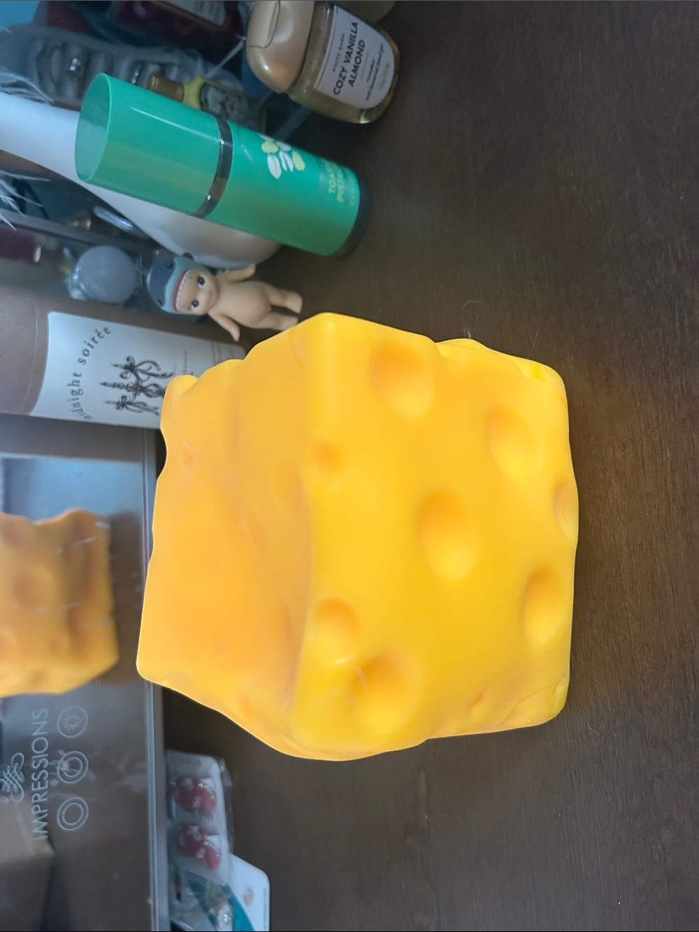 GIANT Yellow Cheese Squishy Toy